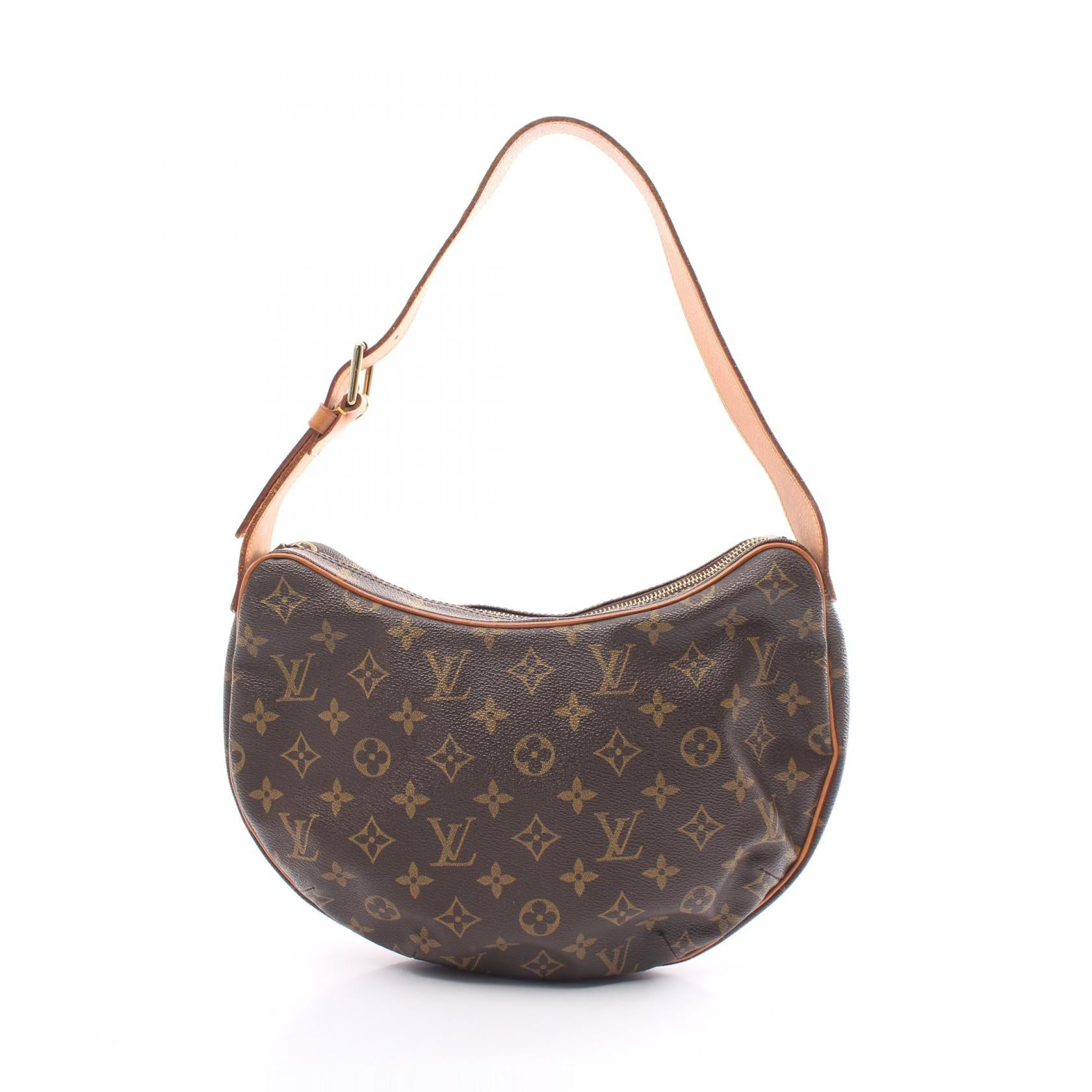 Louis Vuitton Croissant MM Canvas Shoulder Bag