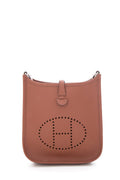 HermÃƒÆ’Ã‚Â¨s Brown Mini Evelyne (TPM) Handbag