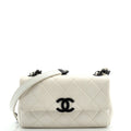 CHANEL My Everything Flap Bag Quilted Caviar Small