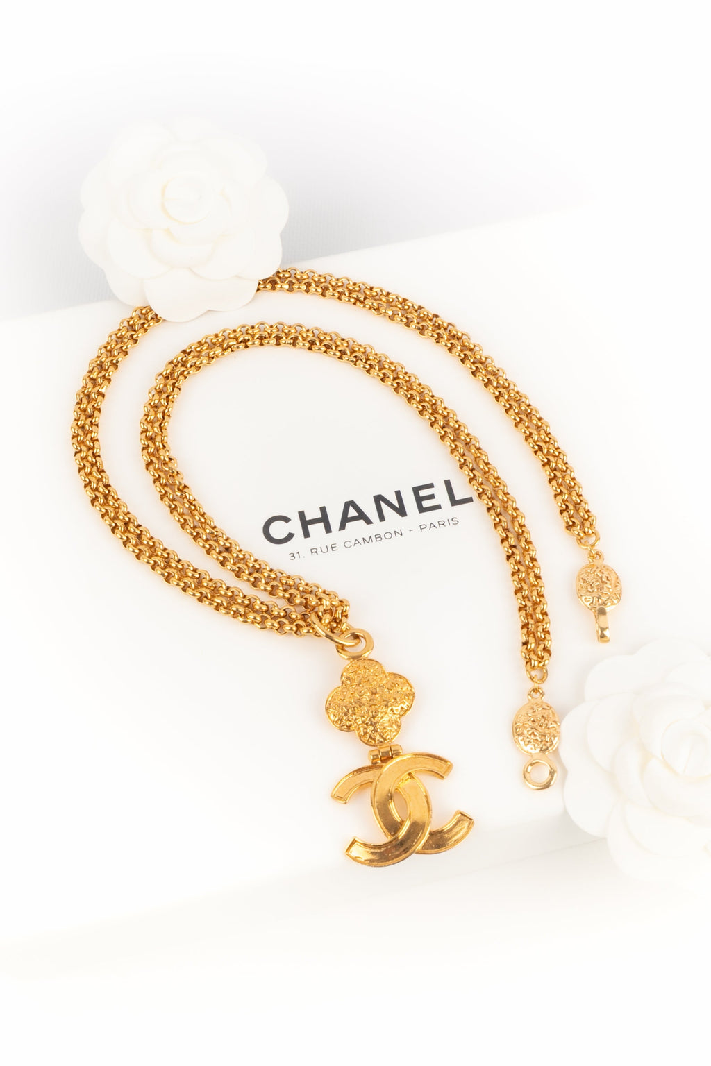Collier pendentif Chanel Automne 1995