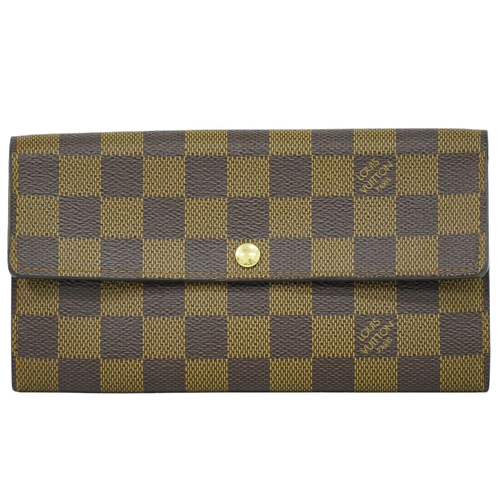 Louis Vuitton Sarah  Canvas Wallet