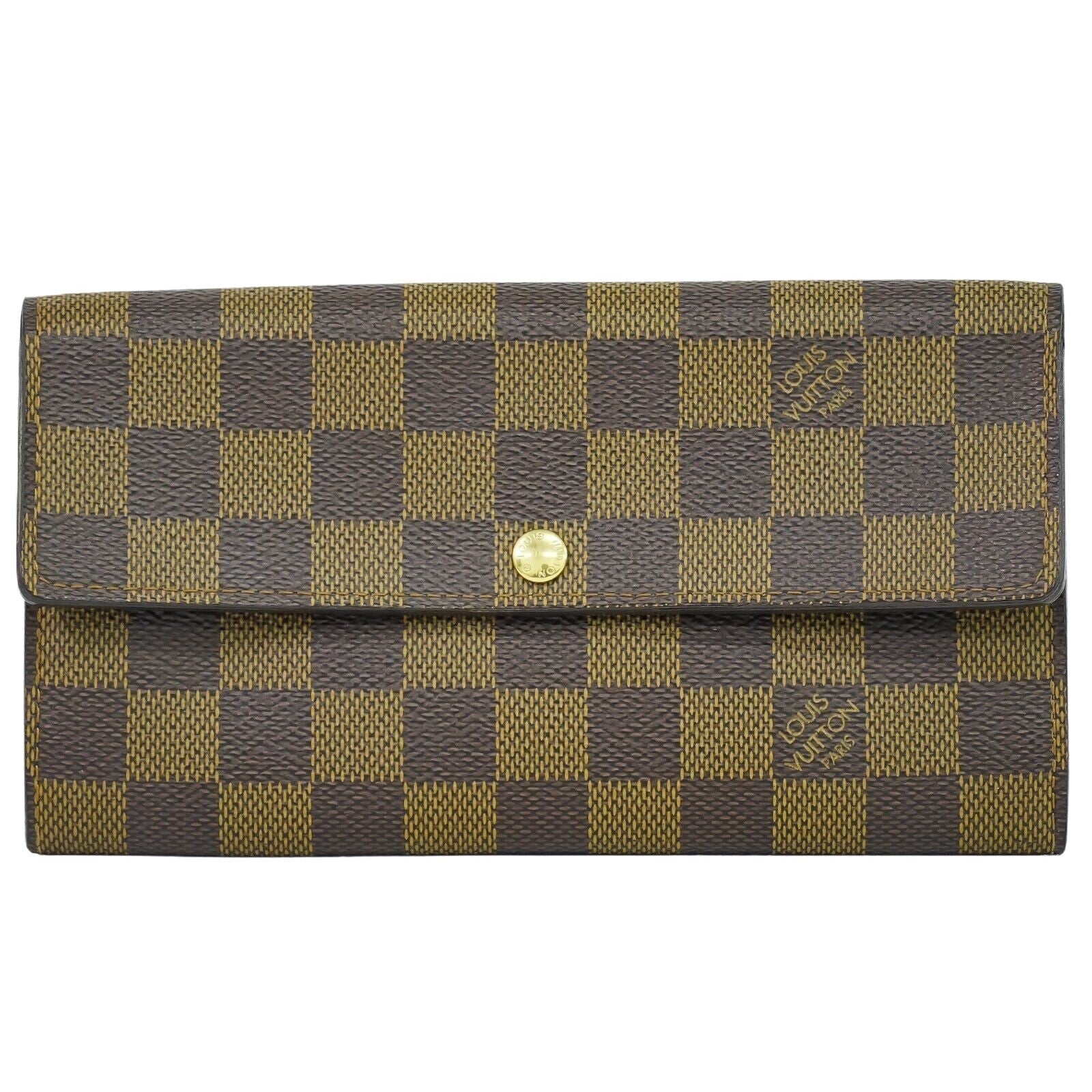 Louis Vuitton Sarah  Canvas Wallet