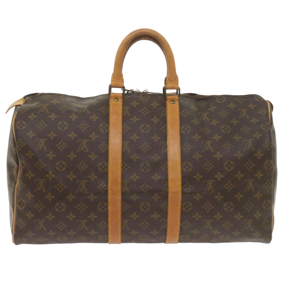 Louis Vuitton Keepall 50  Canvas Travel Bag ()