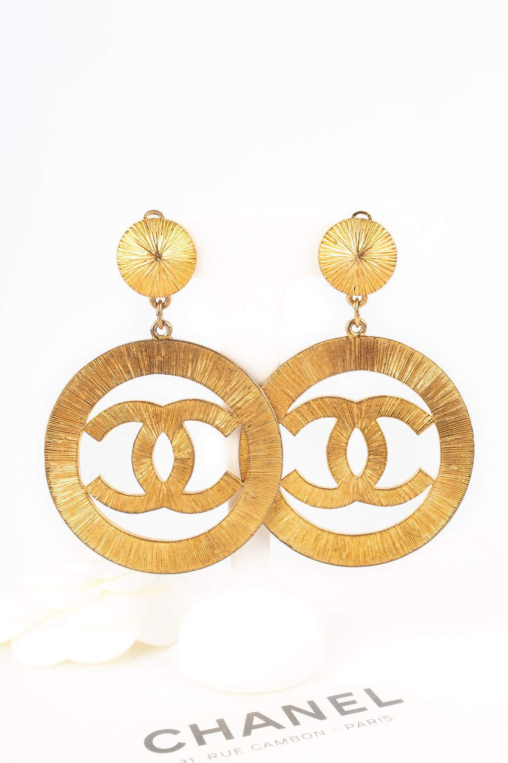 Boucles d'oreilles cc Chanel