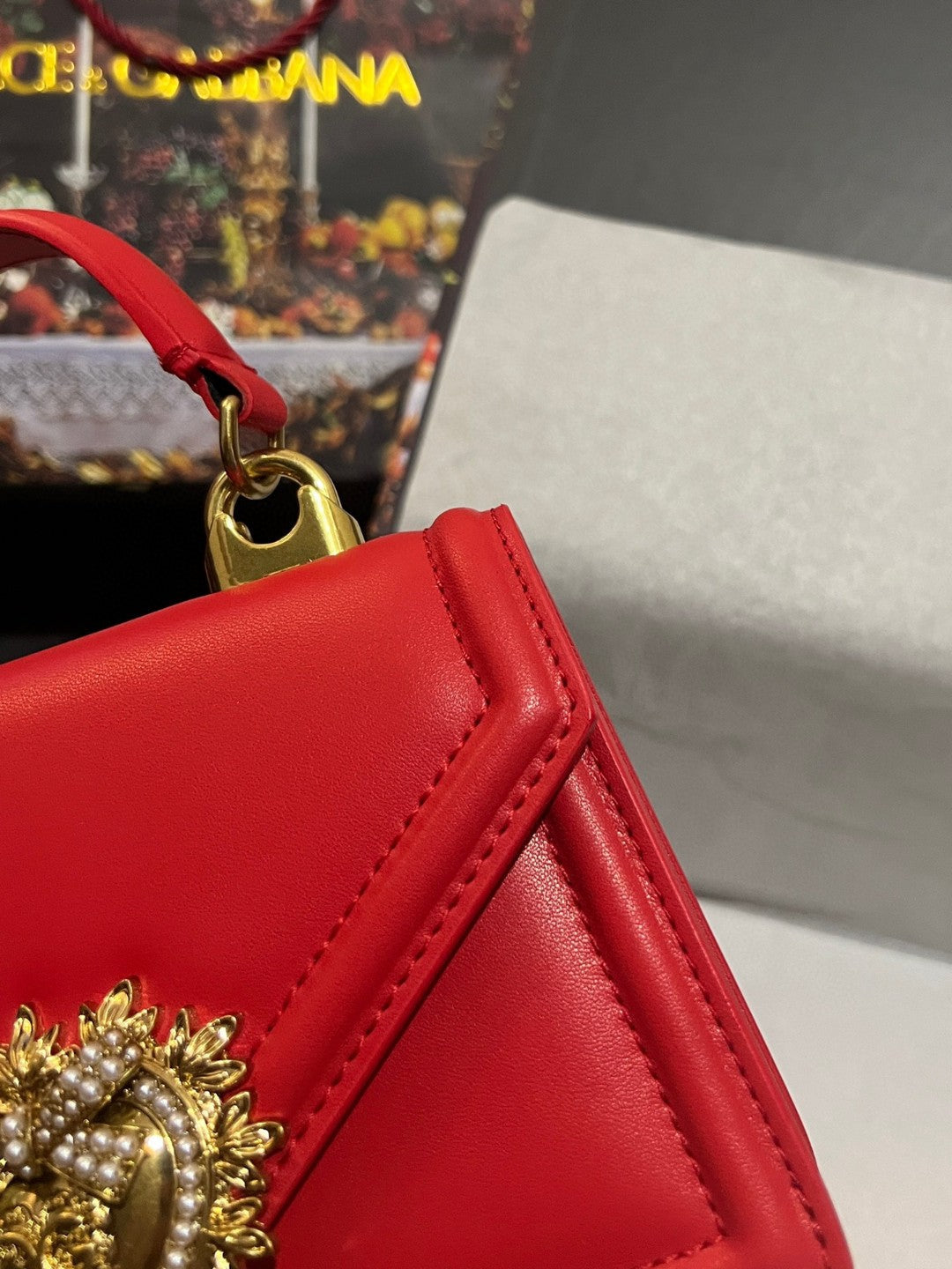 GLAMI Small Devotion Bag In Plain Red For Women 7.5in/19cm GLAMI GLAMI6711AV89387124