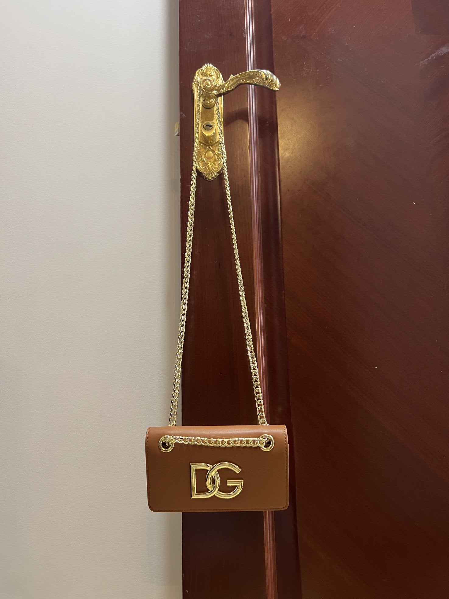 GLAMI Polished 3.5 Phone Bag Brown For Women 7.3in/19cm GLAMI