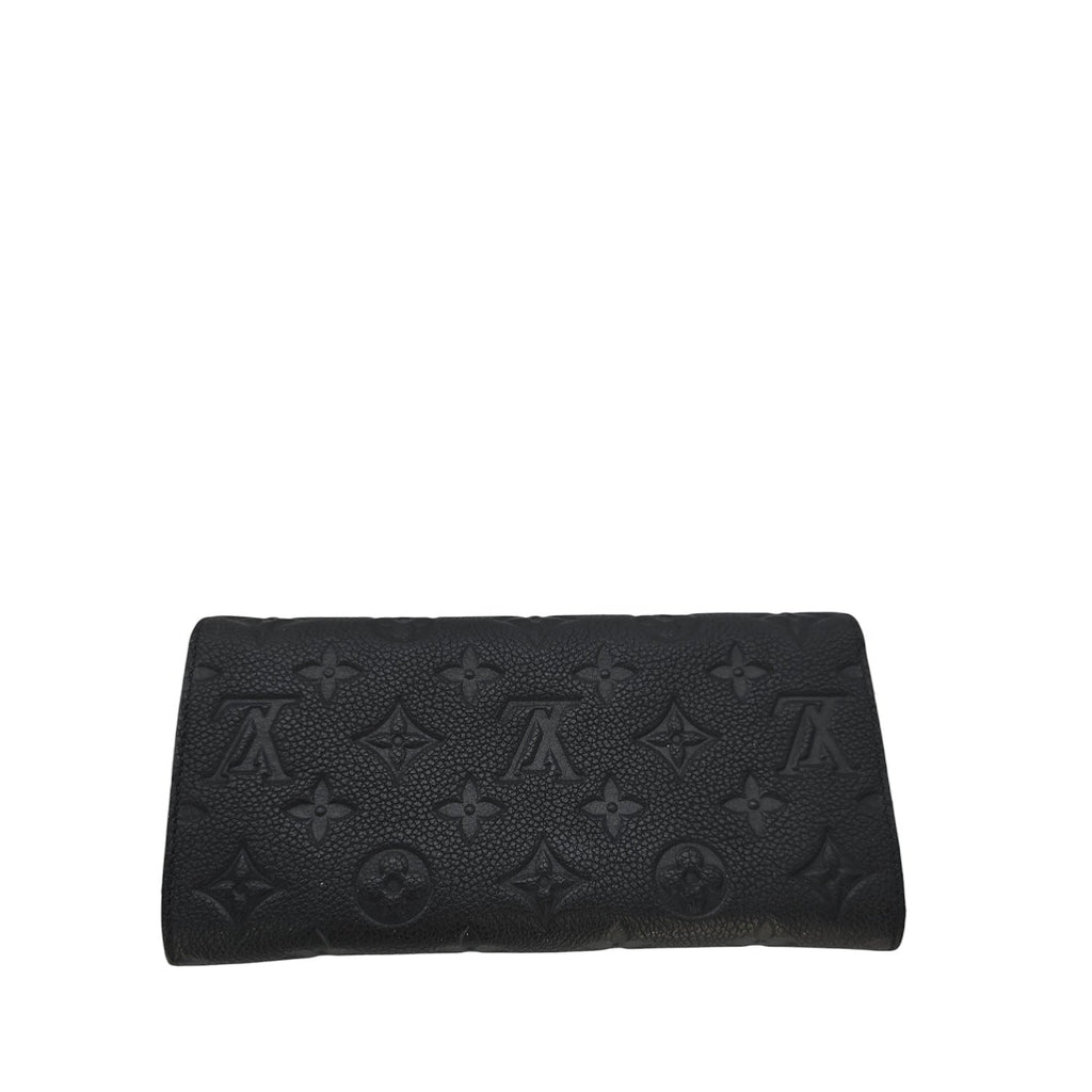 Louis Vuitton Monogram Empreinte Sarah Wallet w/ Pochette