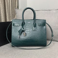 GLAMI Sac De Jour Small In Embossed CrocoGLAMIle Green For Women 12.5in/32cm YSLÃ‚Â 