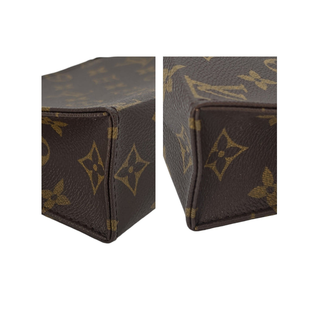 Louis Vuitton Vintage Monogram Toiletry 19 Pouch Cosmetic Case