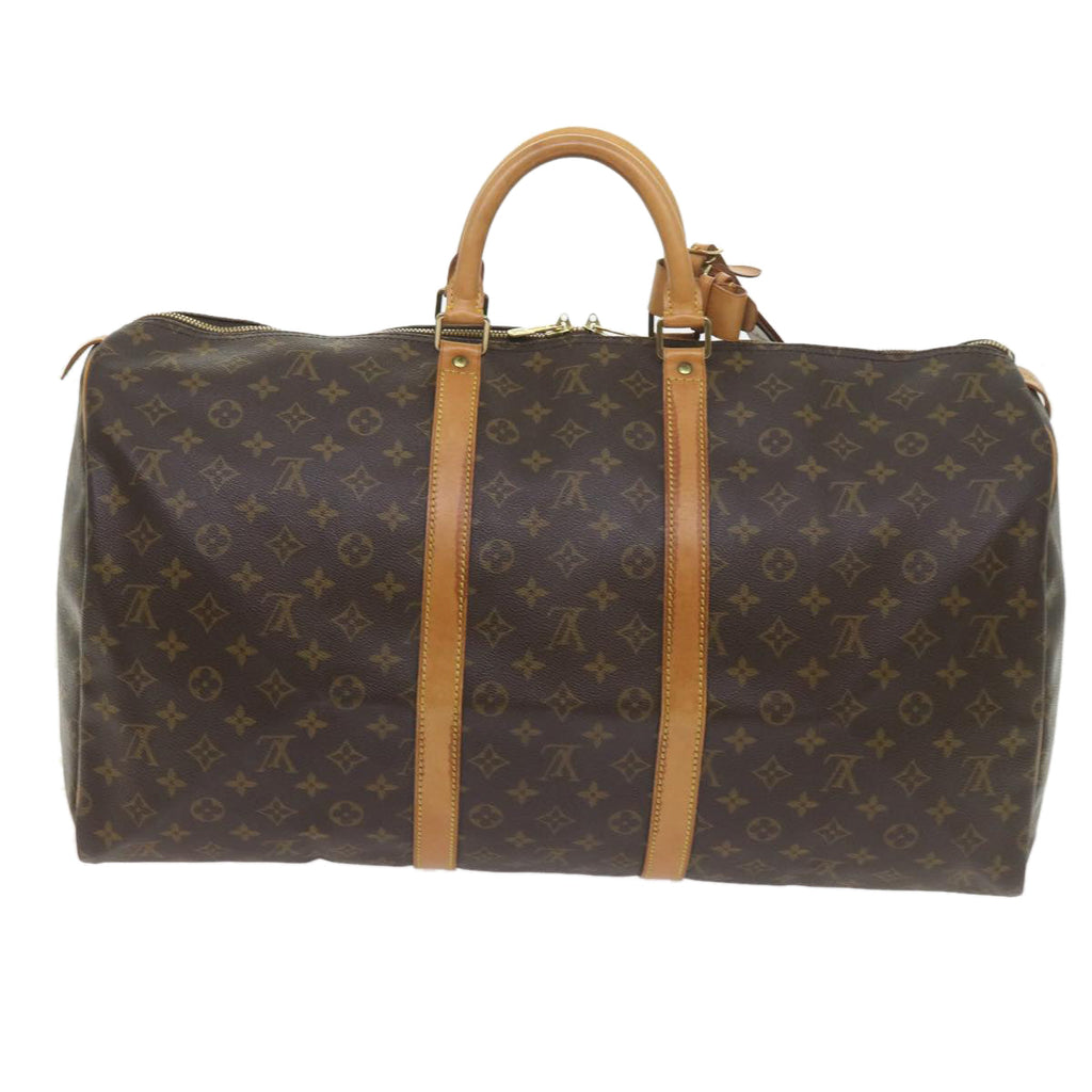 Louis Vuitton Keepall 55  Canvas Travel Bag ()
