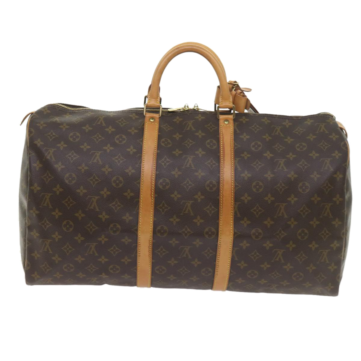 Louis Vuitton Keepall 55  Canvas Travel Bag ()