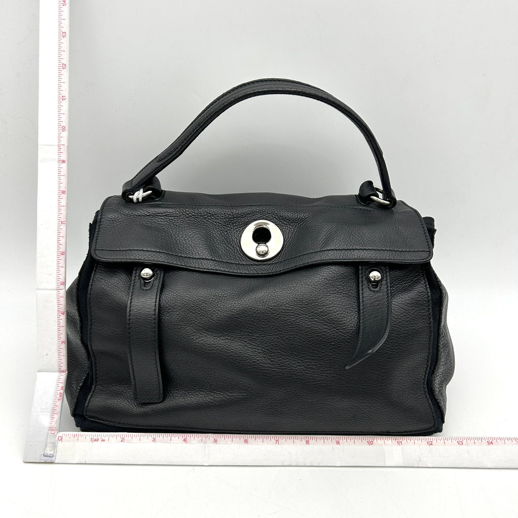 Pre-owned Yves Saint Laurent Leather Top Handle Bag - Black Shoulder Bags, Handbags LA6001