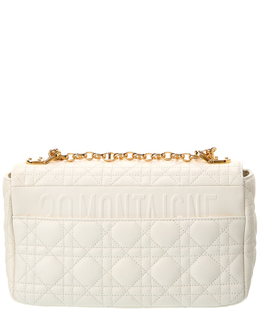 Dior Caro Medium Leather Shoulder Bag