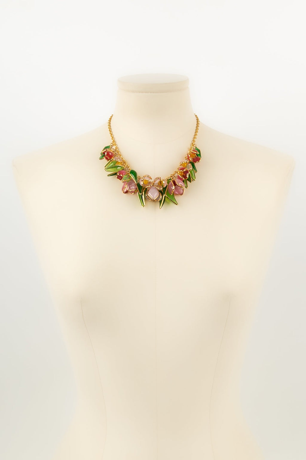 Collier fleurs Augustine