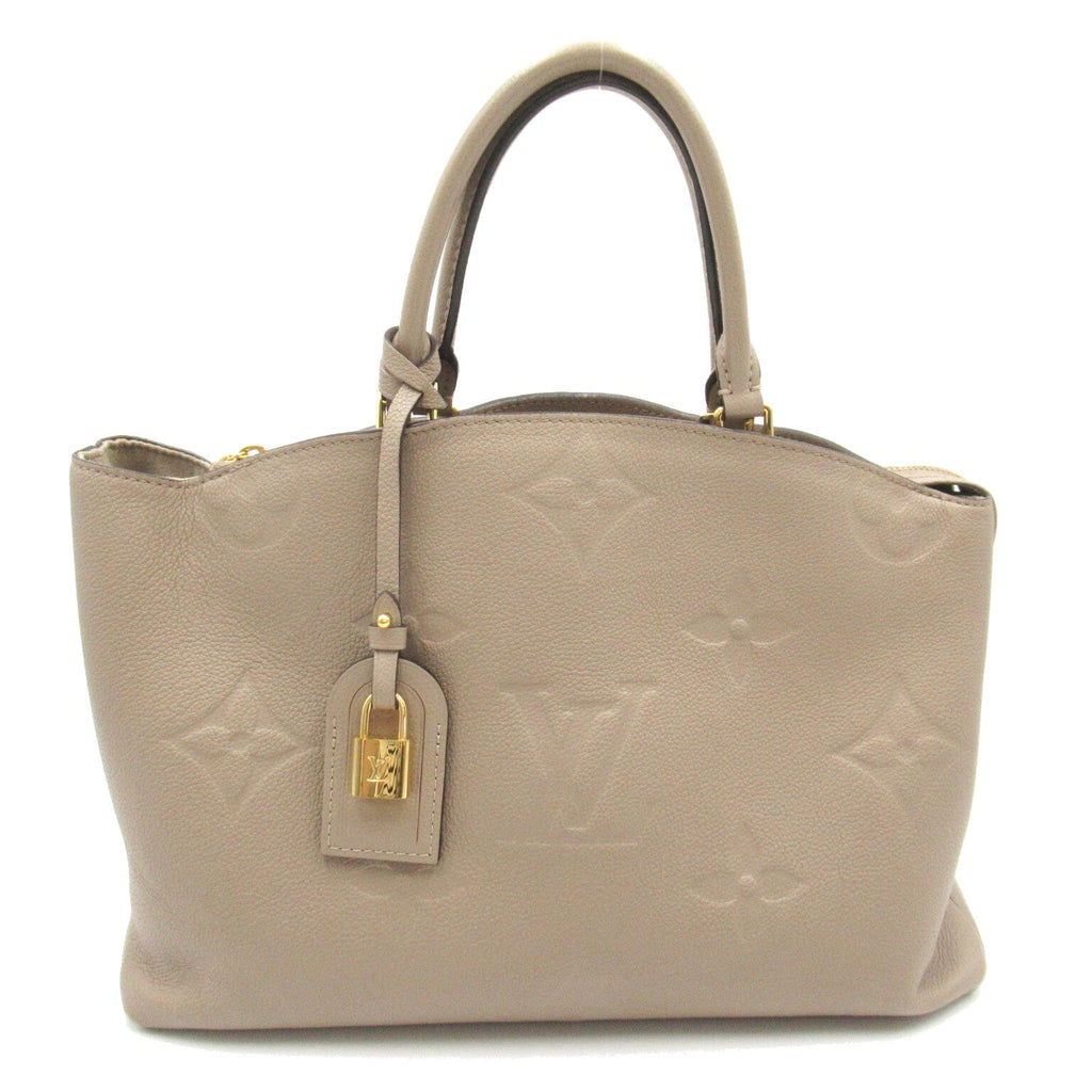 Louis Vuitton Grand Parle MM 2w Shoulder Bag Leather Monogram Emplant  Grey M45833