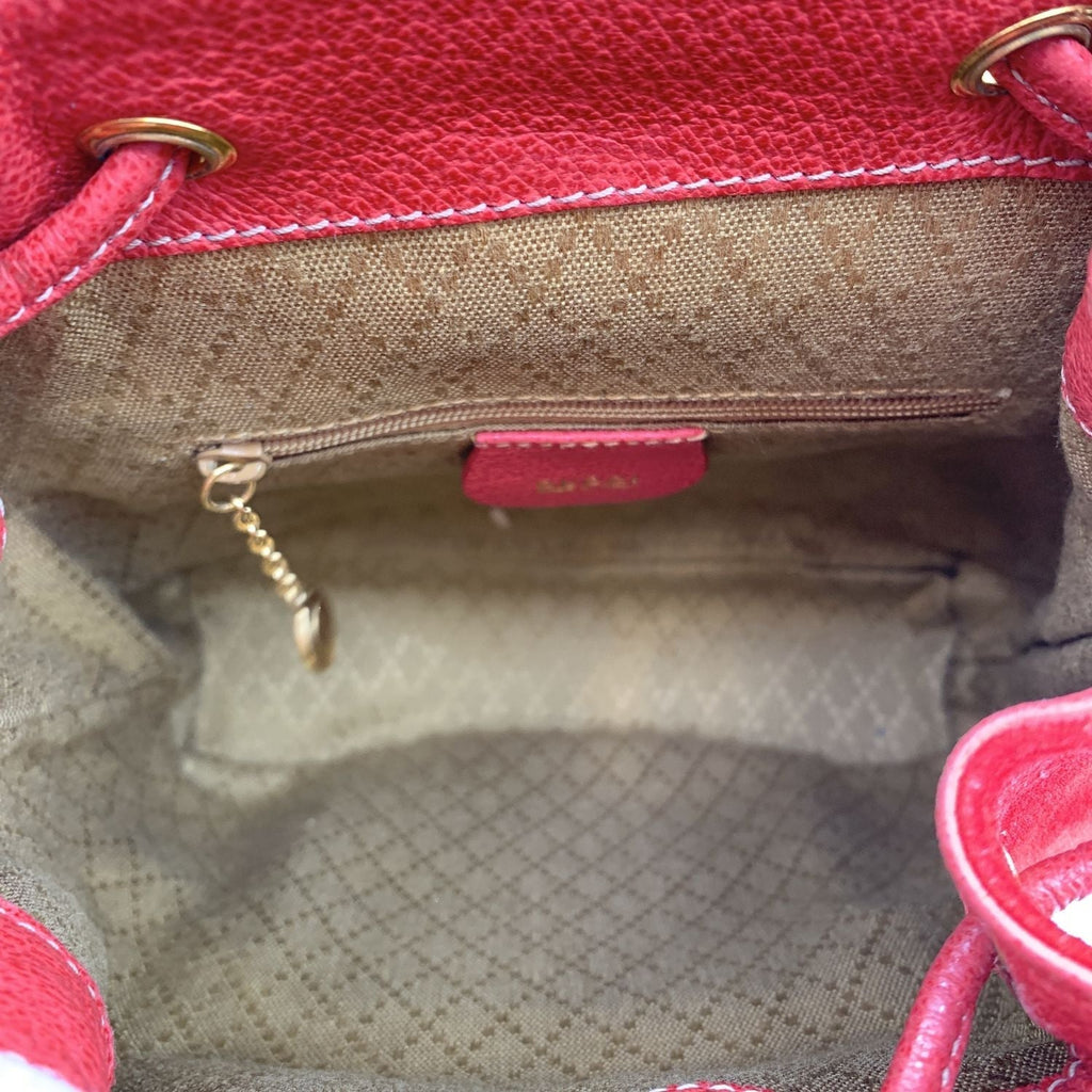 Gucci Backpack Vintage Bamboo