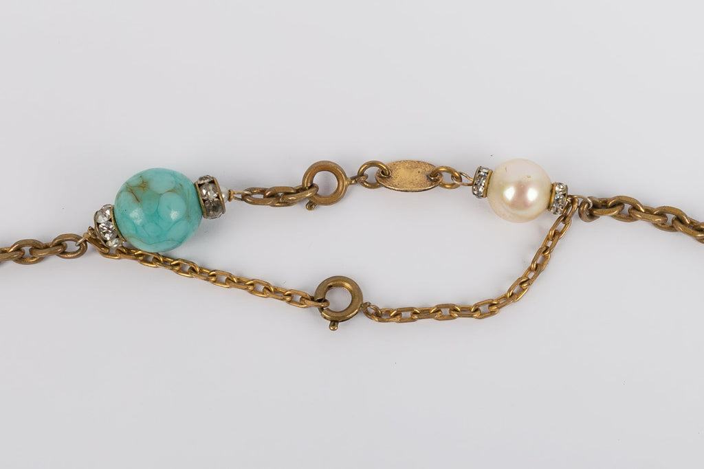 Collier. / sautoir ancien Chanel