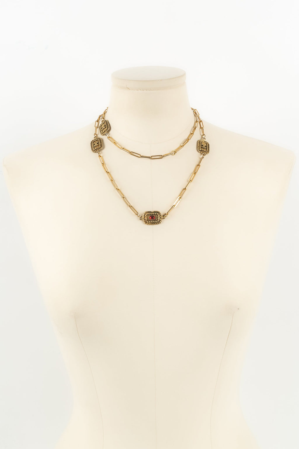 Collier dorÃƒÆ’Ã‚Â© Chanel 1984