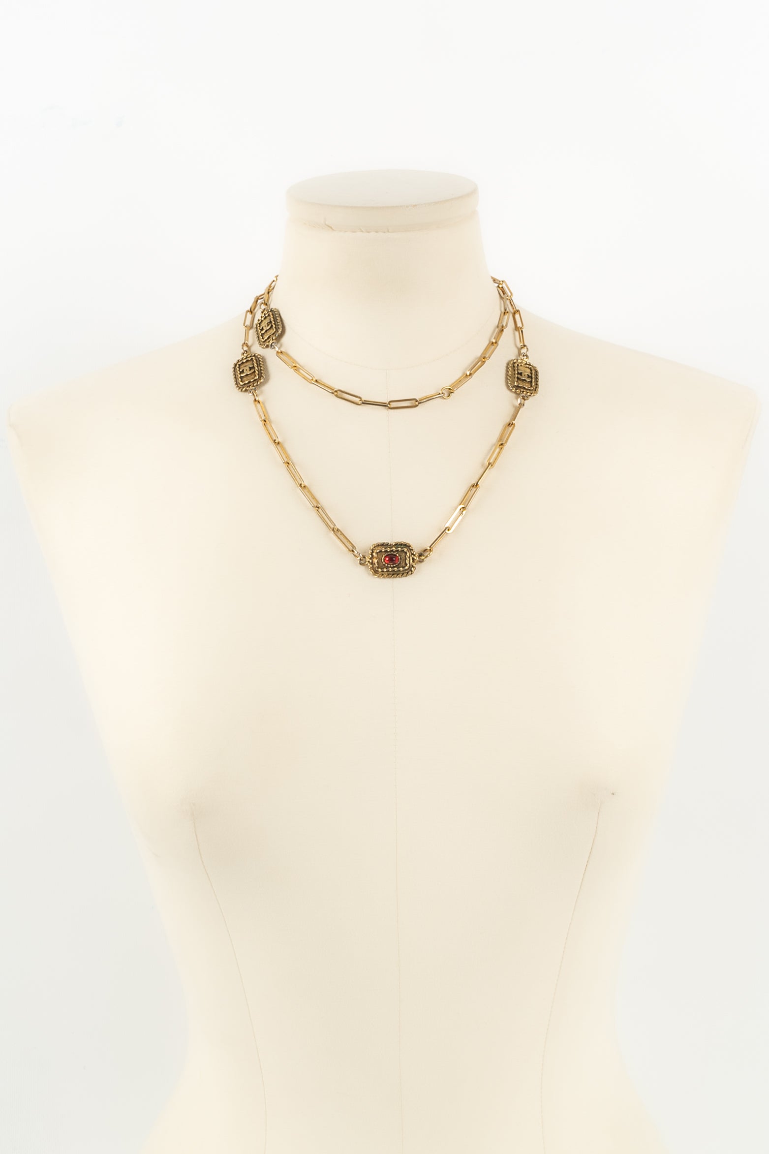 Collier dorÃƒÆ’Ã‚Â© Chanel 1984