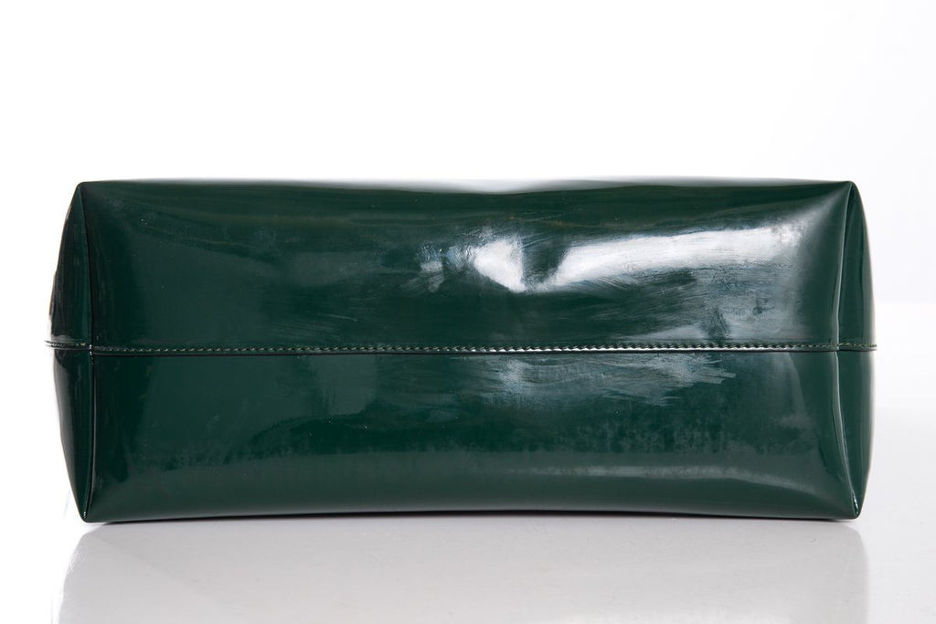 Marni Forest Green Shopping Tote