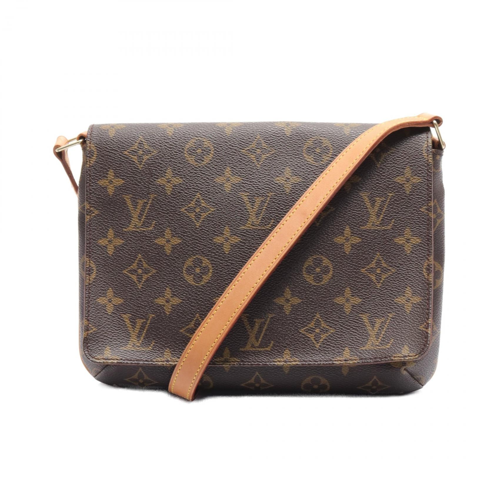 Louis Vuitton Monogram Musette Tango Short Strap  Canvas Shoulder Bag
