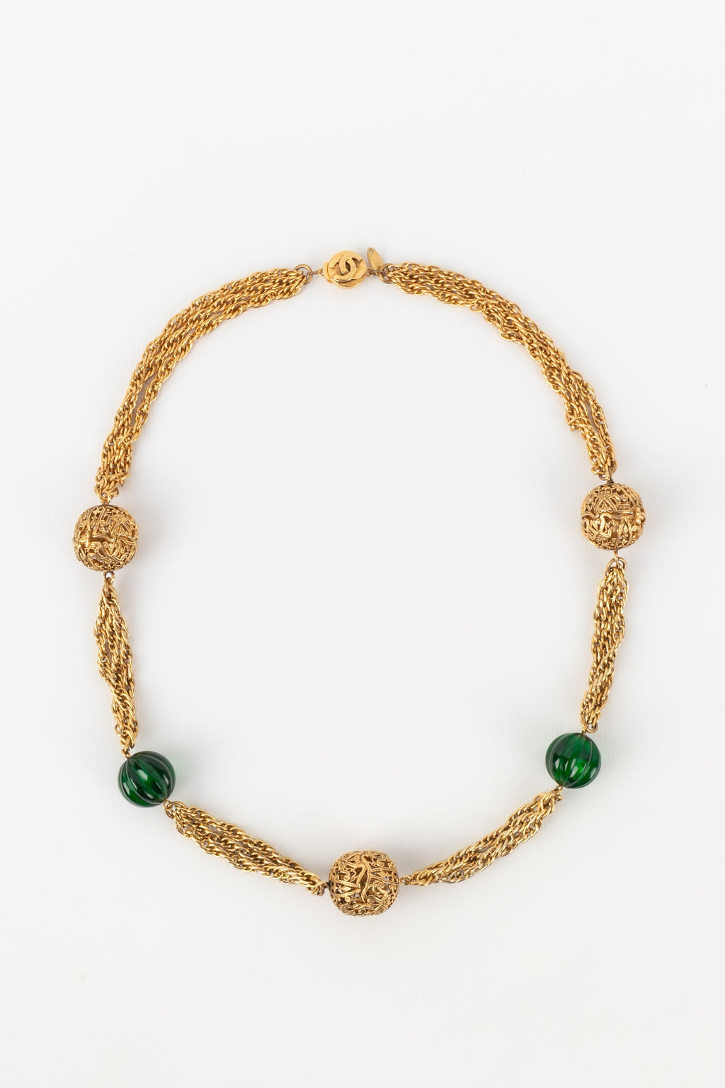Collier dorÃƒÆ’Ã‚Â© Chanel 1984