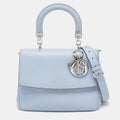 Dior Leather Small Be Dior Flap Top Handle Bag