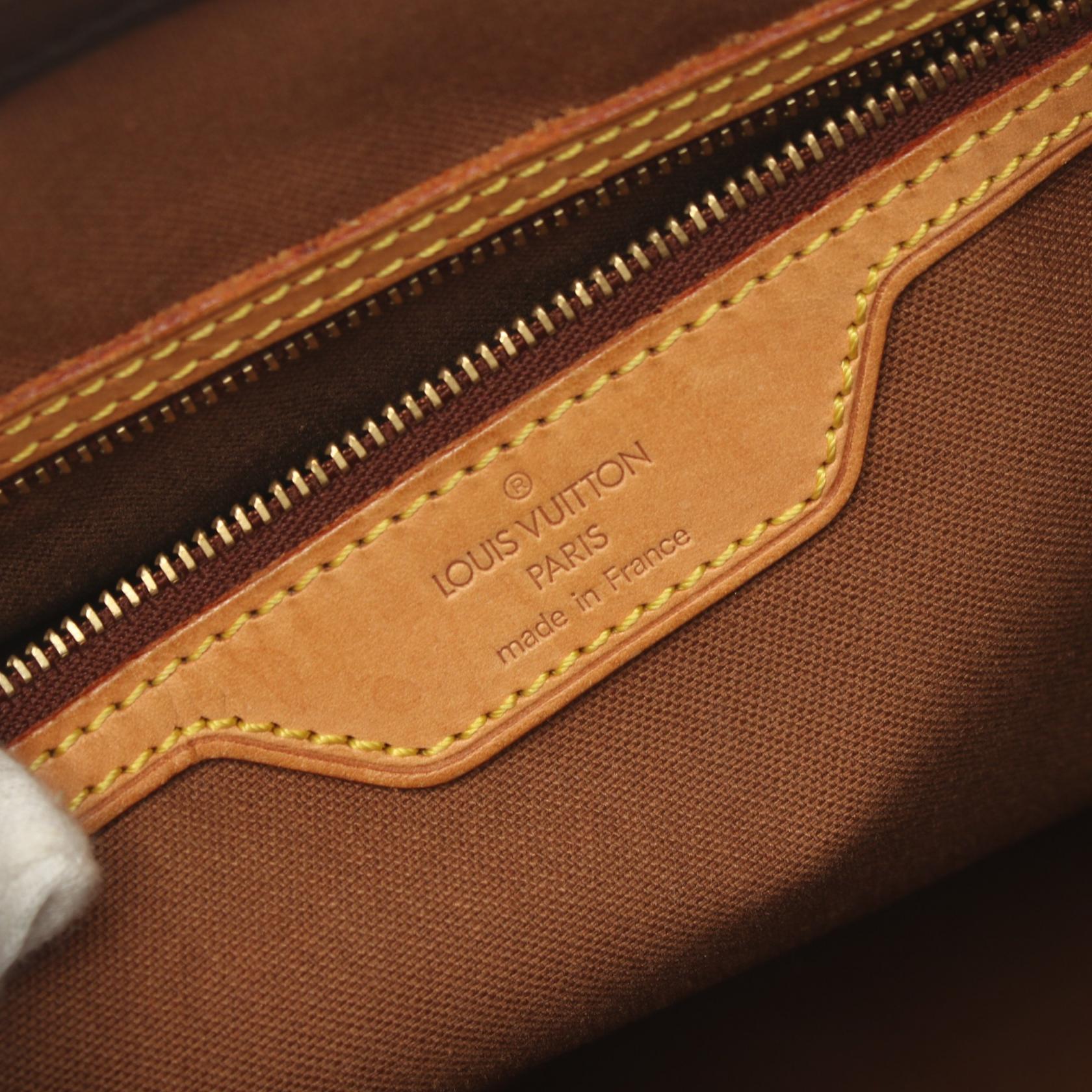Louis Vuitton Monogram Cabas Mezzo  Canvas Tote Bag
