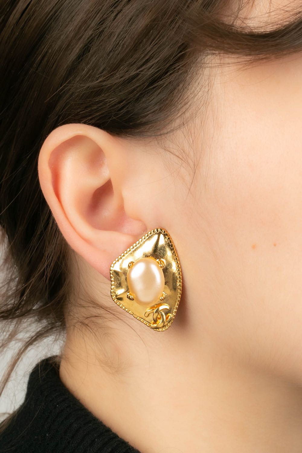 Boucles d'oreilles Chanel Printemps 1997