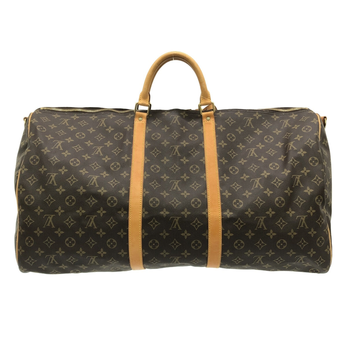 Louis Vuitton Keepall Bandoulière 60  Canvas Travel Bag ()