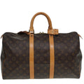 Louis Vuitton Keepall 45  Canvas Travel Bag