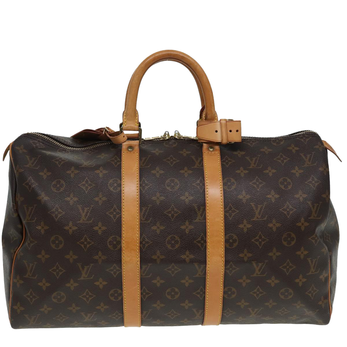 Louis Vuitton Keepall 45  Canvas Travel Bag