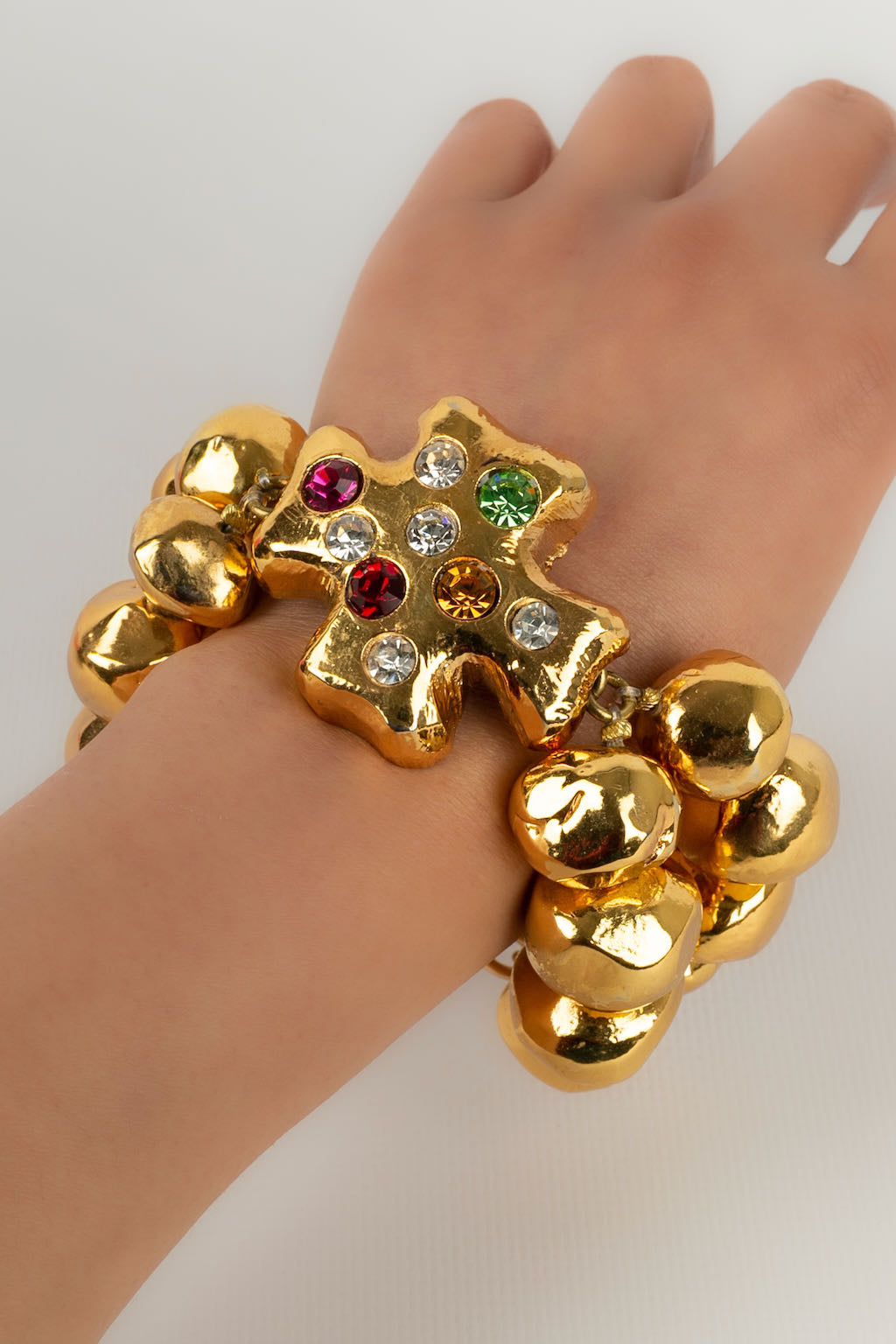 Bracelet de perles dorÃƒÆ’Ã‚Â©es Christian Lacroix