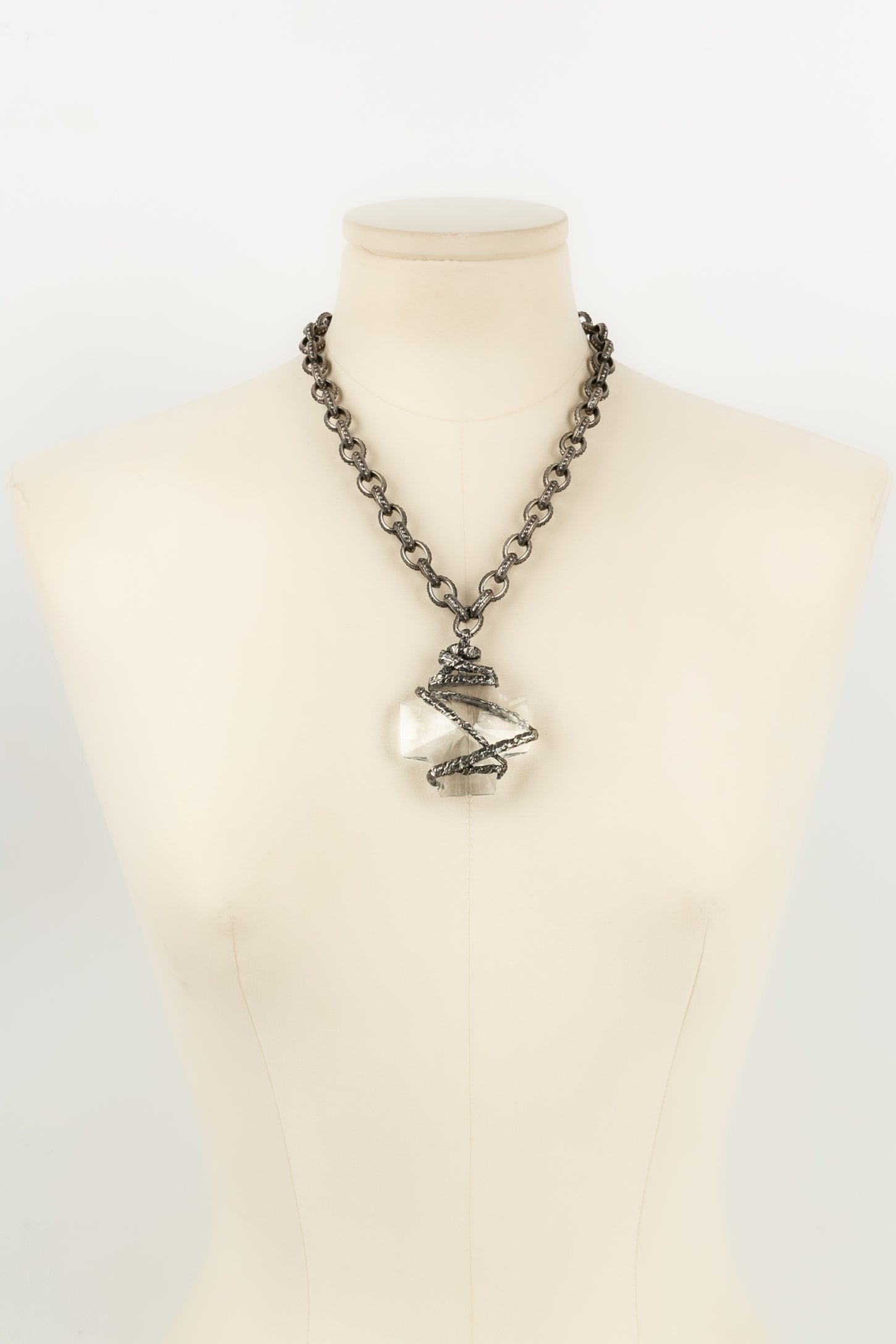 Collier croix Swarovski