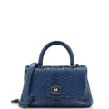 CHANEL Coco Top Handle Bag Python Mini