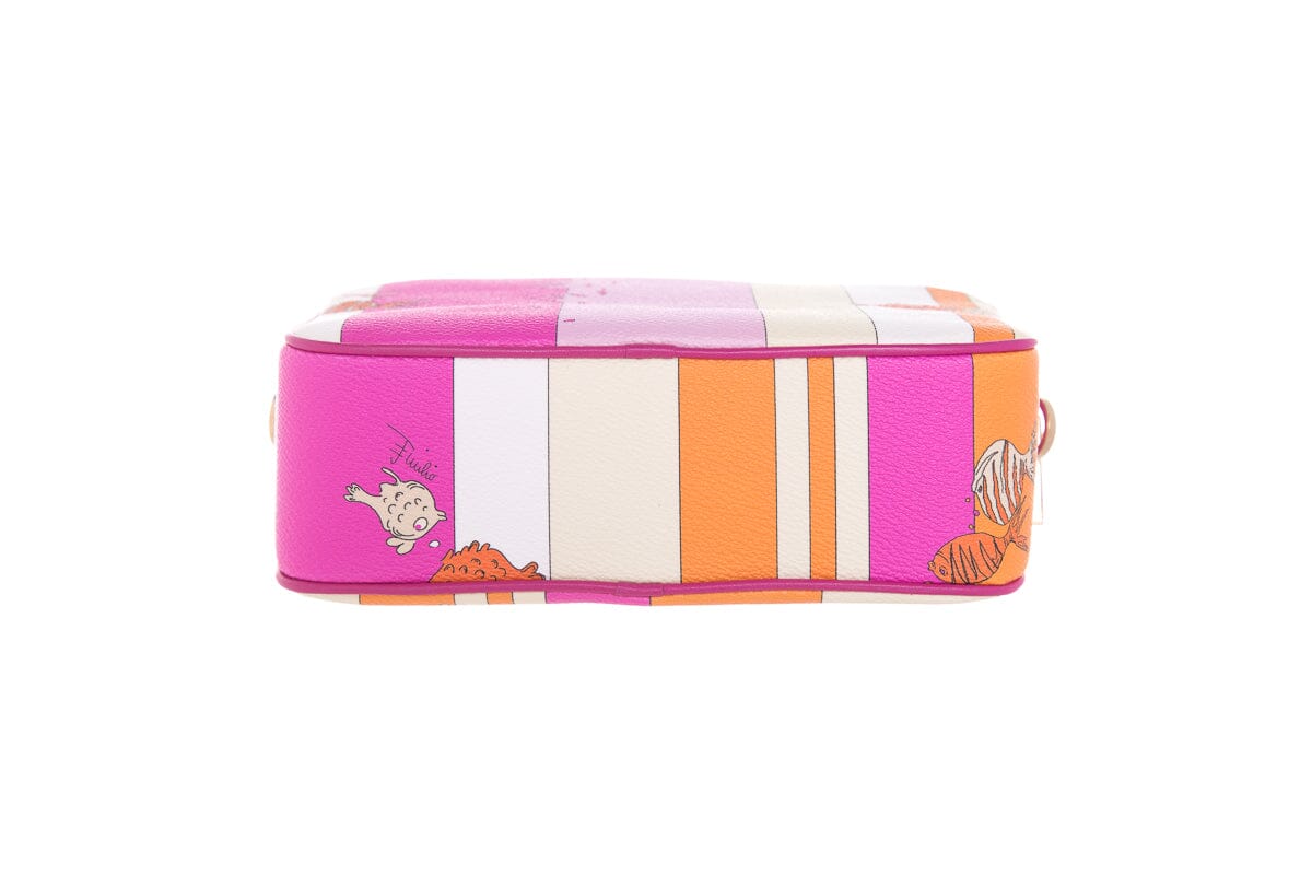 Pucci Pink & Orange Tigerfish Cross-Body