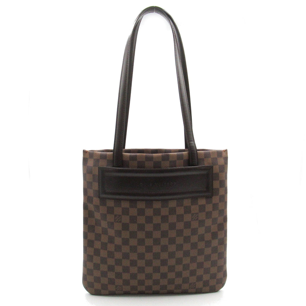Louis Vuitton Louis Vuitton Clefton Tote Bag PVC Coated Linen Damier  Brown N51149