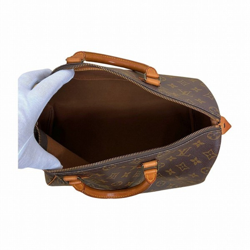 Louis Vuitton Speedy 25  Canvas Handbag ()