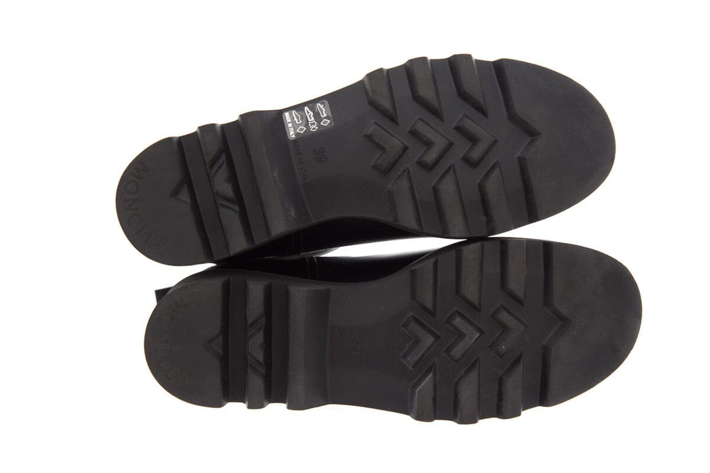 Moncler Black Rain Boots SZ 39