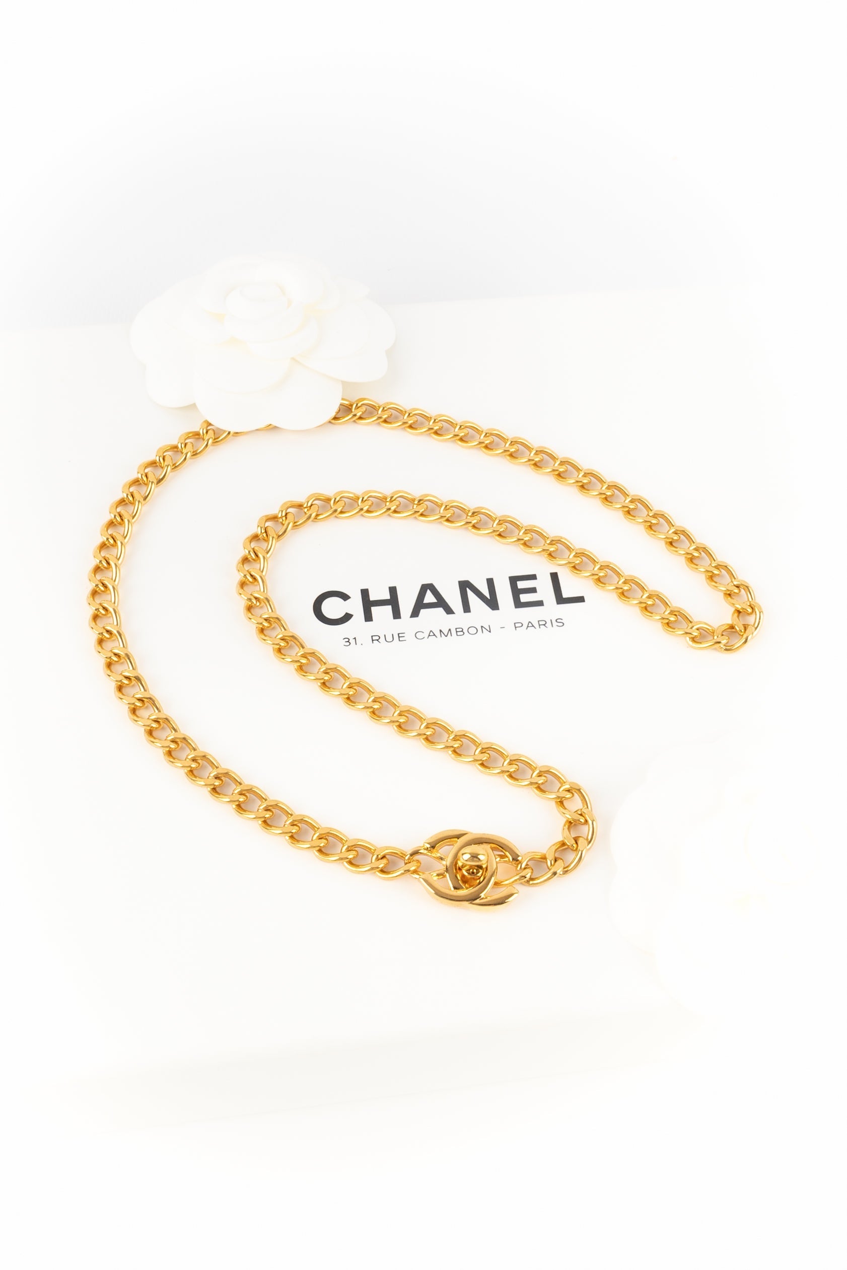 Collier tourniquet Chanel 1996