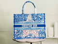 GLAMI Large Book Tote Blue For Women 16.5in/42cm CD M1286ZRIW