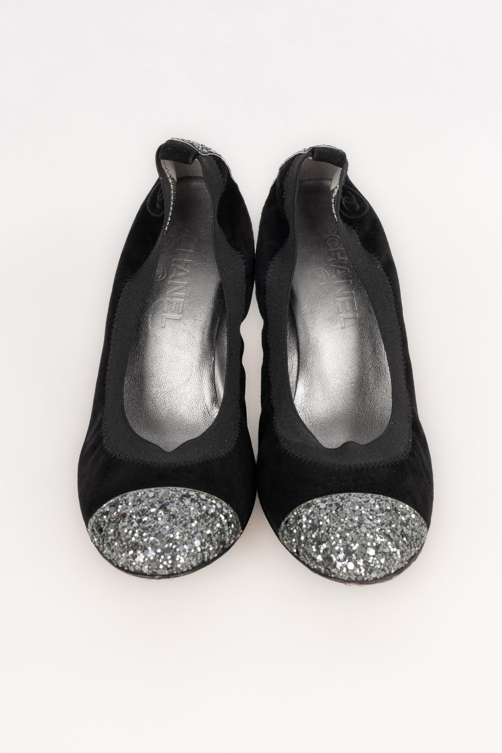 Escarpins à paillettes Chanel