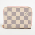 Louis Vuitton Damierazur Zippyr Coin Impact N60229 Rose Valerie Coin Case