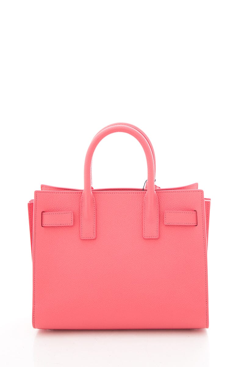 Saint Laurent Pink Nano Sac de Jour Handbag