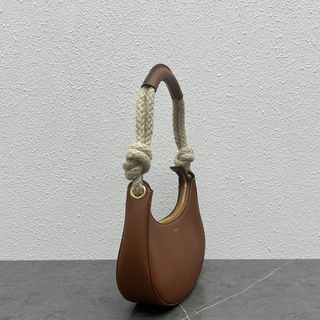 GLAMI Mirror Hobo Bag Brown For Women 9.6in/24.5cmÃƒâ€šÃ‚Â 