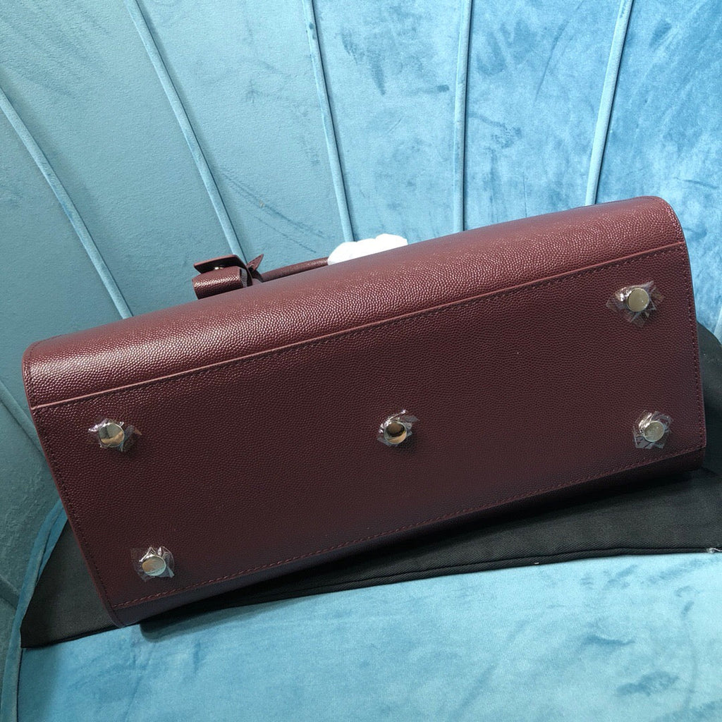 GLAMI Sac De Jour Small Burgundy For Women 12.5in/32cm YSL