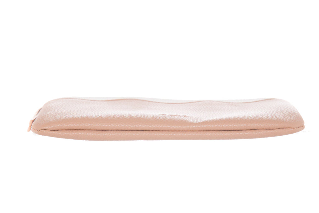 Chloe Nude & White Leather Pouch