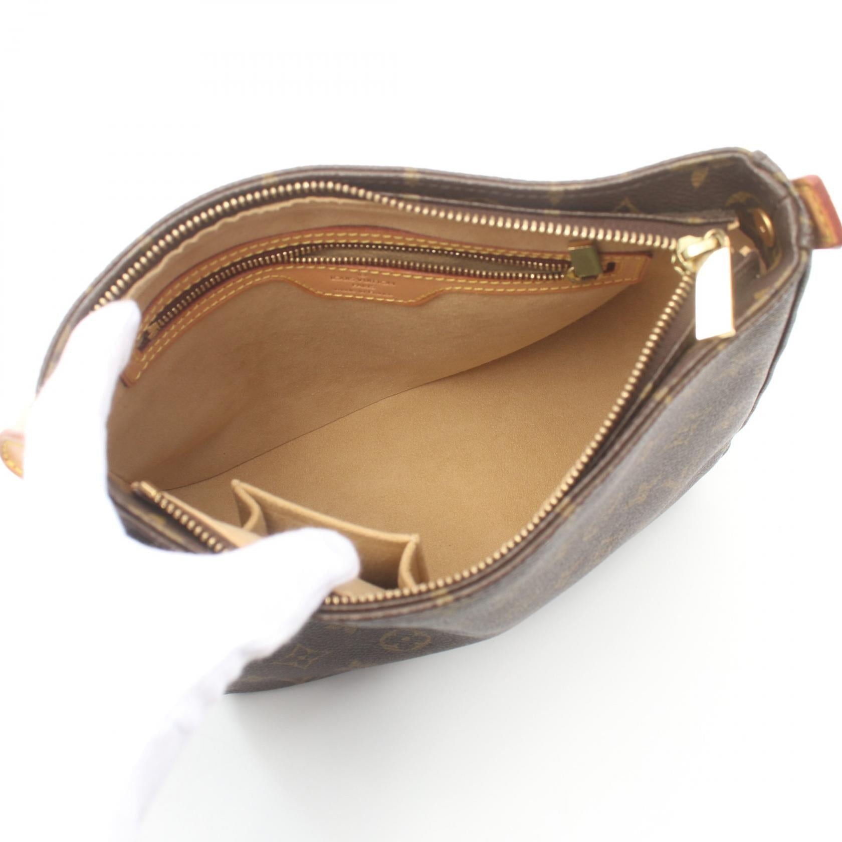 Louis Vuitton Looping MM Canvas Shoulder Bag