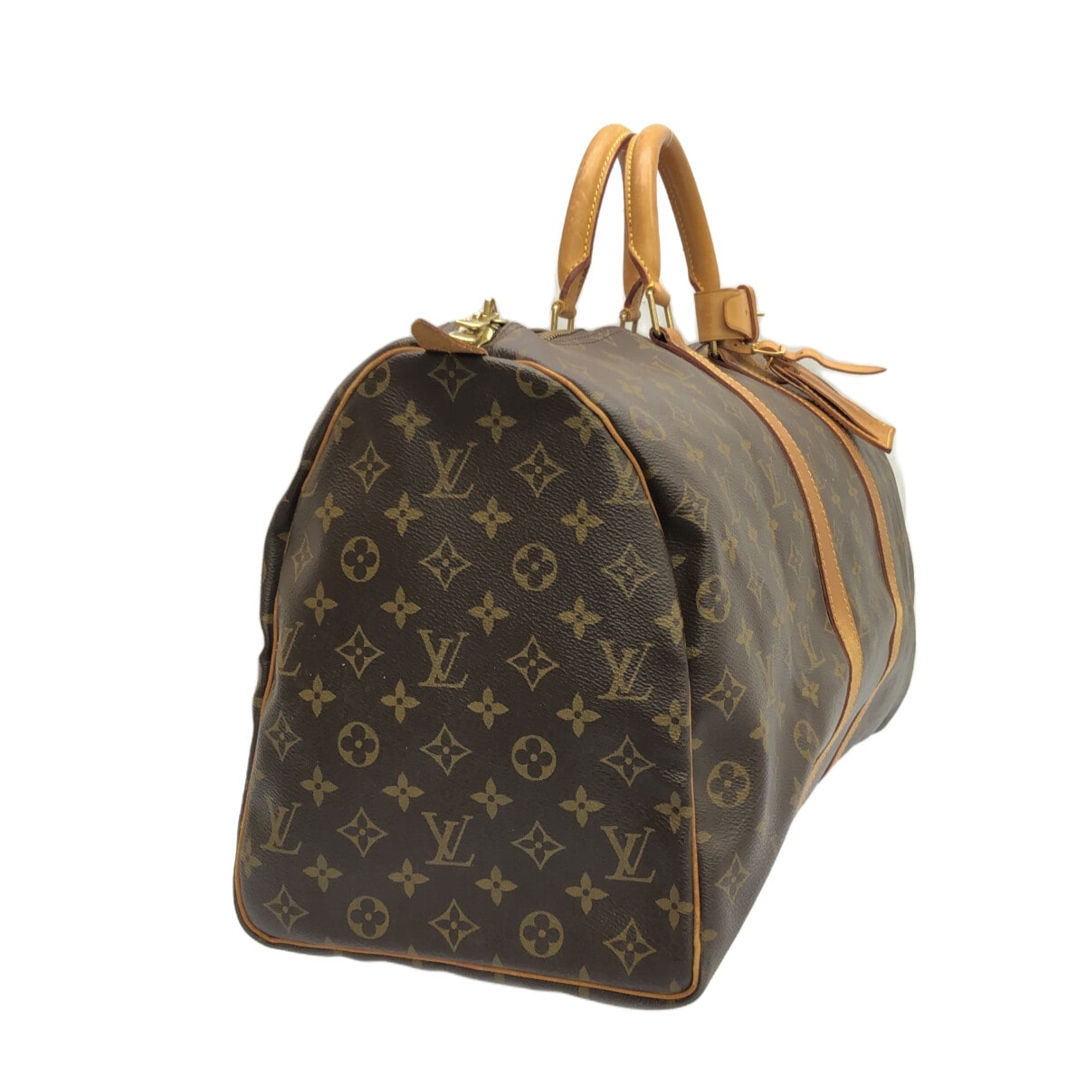 Louis Vuitton Keepall 50  Canvas Travel Bag ()