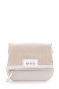 Maison Margiela Off White 5 AC Pouchette Handbag